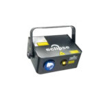 Laser eclipse bi-color