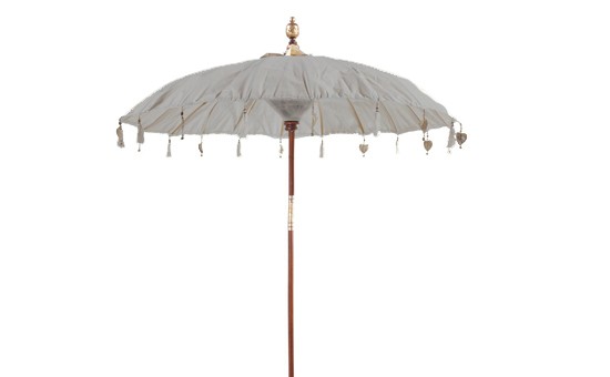 Location de parasol oriental gris