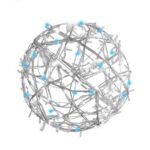Boule lumineuse blanc/bleu Ø 40 cm