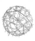 Boule lumineuse blanche (Ø 40 cm)