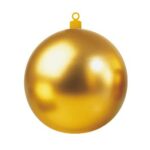 Boule géante de Noël dorée Ø 60 cm
