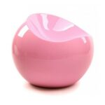 Ball chair rose pâle