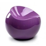 Ball chair violet