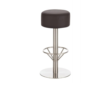 Tabouret bar Inox Pisa noir