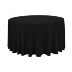 Location de nappe gala noire Ø 280 cm