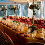 Location de nappe gala ronde réversible