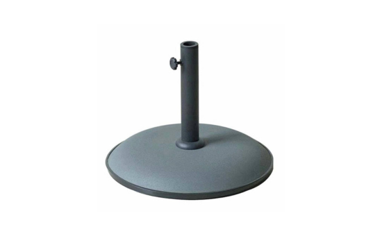 Pied parasol rond en fonte