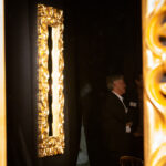 Miroir baroque doré