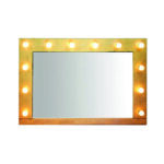 miroir de loge doré