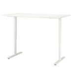 table réglable blanche