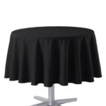 Location de Nappe Gala Noire Ø 180 cm
