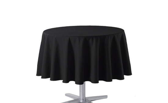 Location de Nappe Gala Noire Ø 180 cm