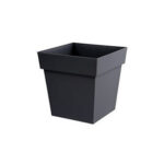 Location de Cache-pot carré anthracite