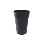Location de cache-pot rond anthracite