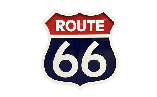 Enseigne Route 66