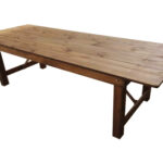 Table campagne chic en bois