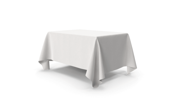 Nappe blanche 180x650 cm